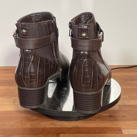 Karen Scott Nadine Booties 6M brown - Picture 8 of 11